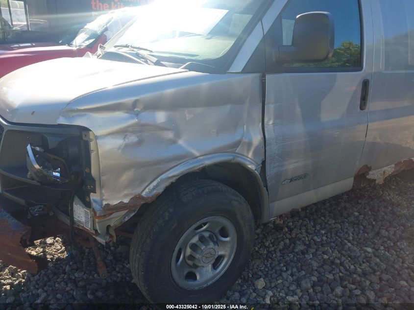 2006 Chevrolet Express Work Van VIN: 1GCHG39U261117880 Lot: 43325042