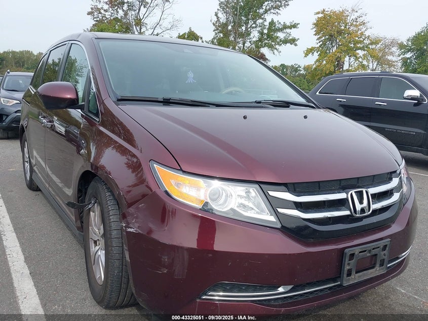 2015 HONDA ODYSSEY EX-L - 5FNRL5H65FB100528