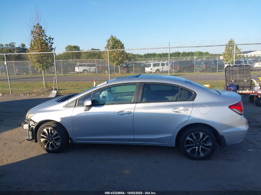 2013 Honda Civic Ex VIN: 2HGFB2F87DH530143 Lot: 43325054