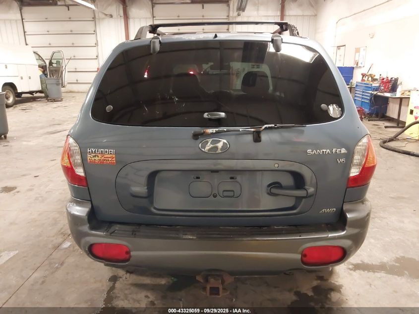 2002 Hyundai Santa Fe Gls/Lx VIN: KM8SC73D02U244102 Lot: 43325059