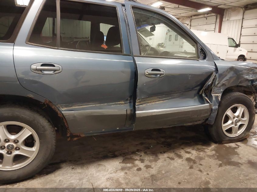 2002 Hyundai Santa Fe Gls/Lx VIN: KM8SC73D02U244102 Lot: 43325059