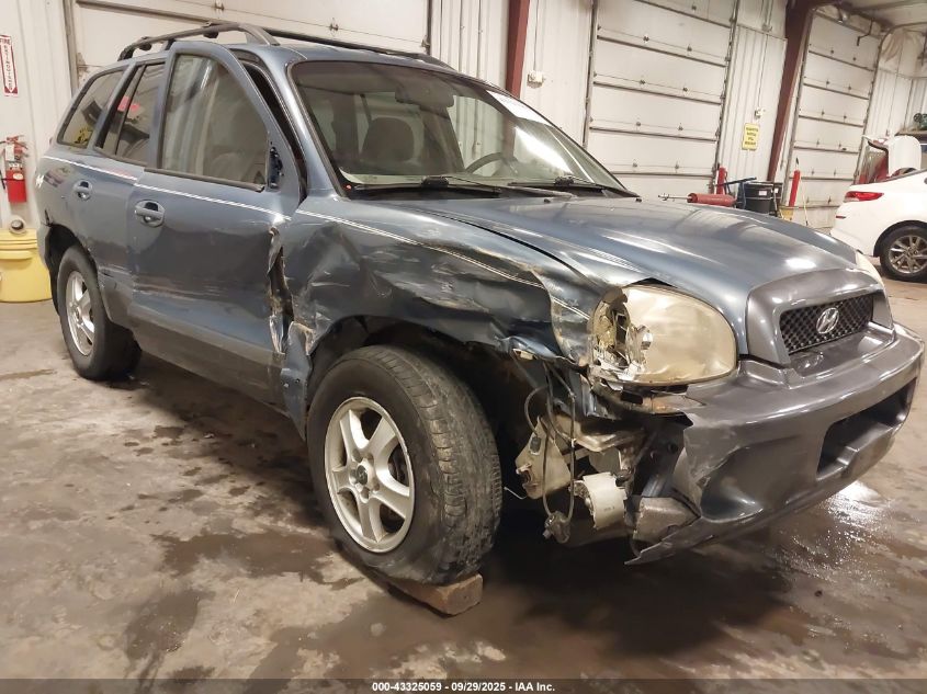 2002 Hyundai Santa Fe Gls/Lx VIN: KM8SC73D02U244102 Lot: 43325059