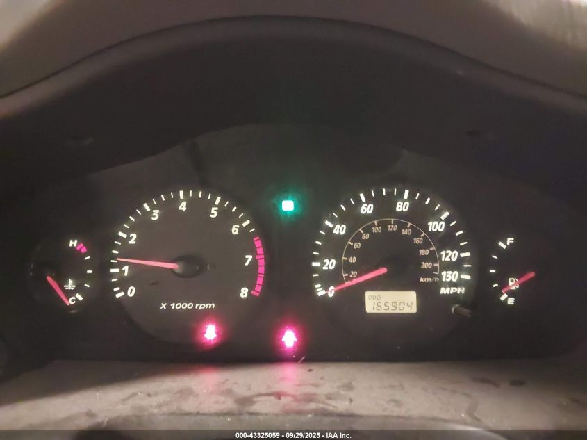 2002 Hyundai Santa Fe Gls/Lx VIN: KM8SC73D02U244102 Lot: 43325059