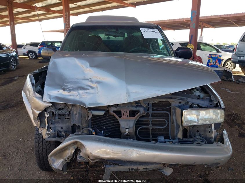 1999 Chevrolet S Truck Ls VIN: 1GCDT19X1X8151004 Lot: 43325066