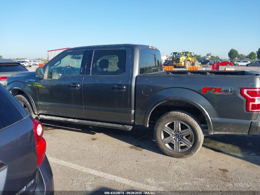2018 Ford F-150 Xlt VIN: 1FTEW1E56JKF51814 Lot: 43325074