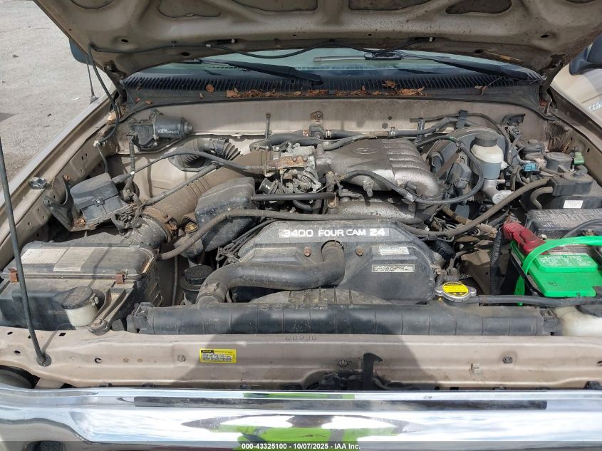 2001 Toyota Tacoma Base V6 VIN: 5TEWN72NX1Z816602 Lot: 43325100