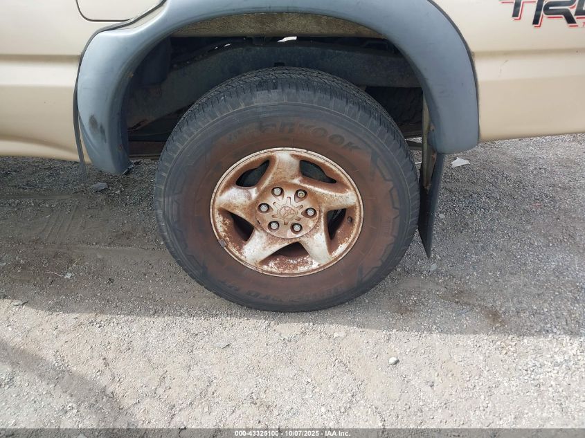 2001 Toyota Tacoma Base V6 VIN: 5TEWN72NX1Z816602 Lot: 43325100