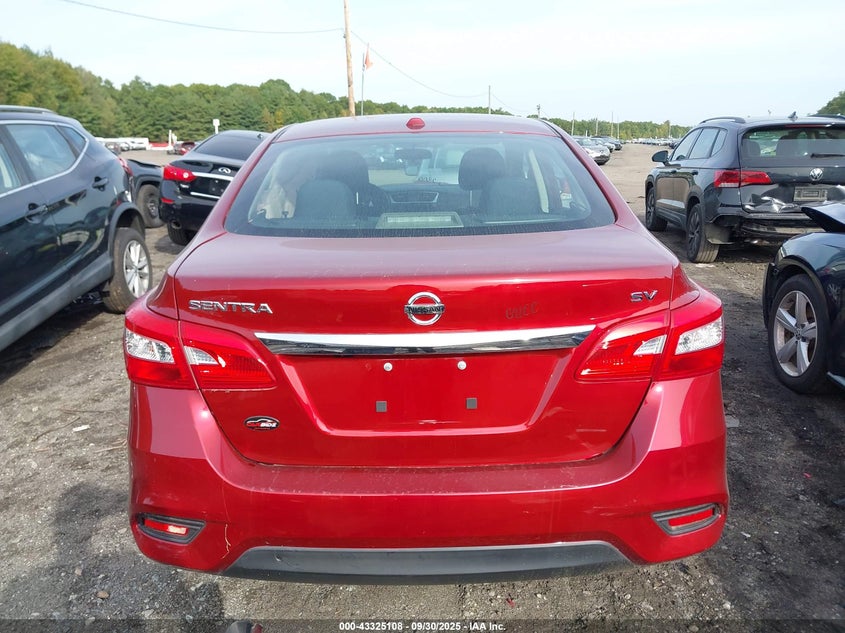 2019 NISSAN SENTRA SV - 3N1AB7AP6KY408372