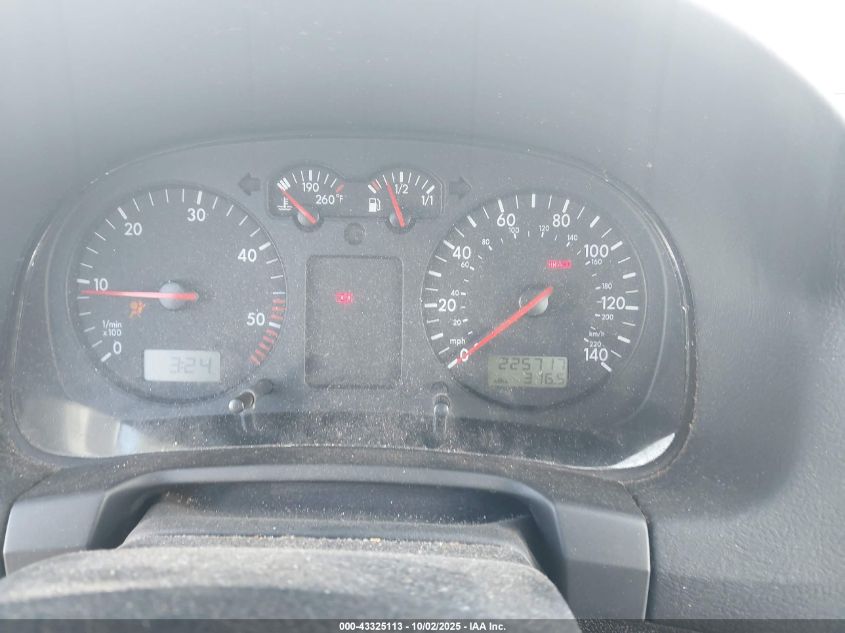 2002 Volkswagen Jetta Gls Tdi VIN: 3VWSP69M62M018609 Lot: 43325113