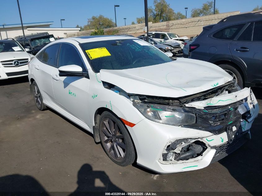 2020 Honda Civic Ex VIN: 19XFC1F39LE217194 Lot: 43325144