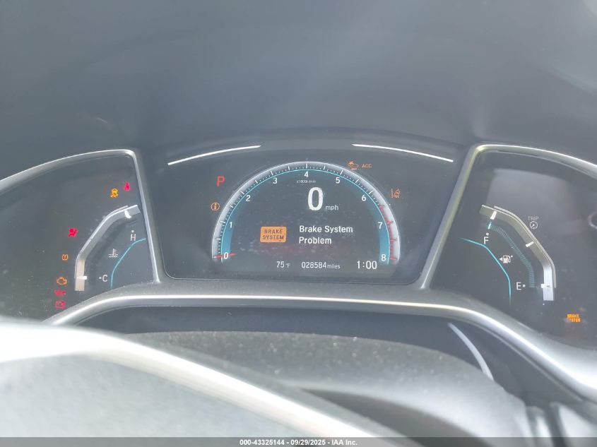 2020 Honda Civic Ex VIN: 19XFC1F39LE217194 Lot: 43325144