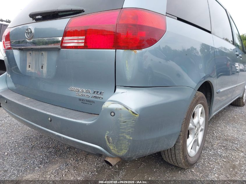 2004 Toyota Sienna Xle Limited VIN: 5TDBA22C44S025060 Lot: 43325185