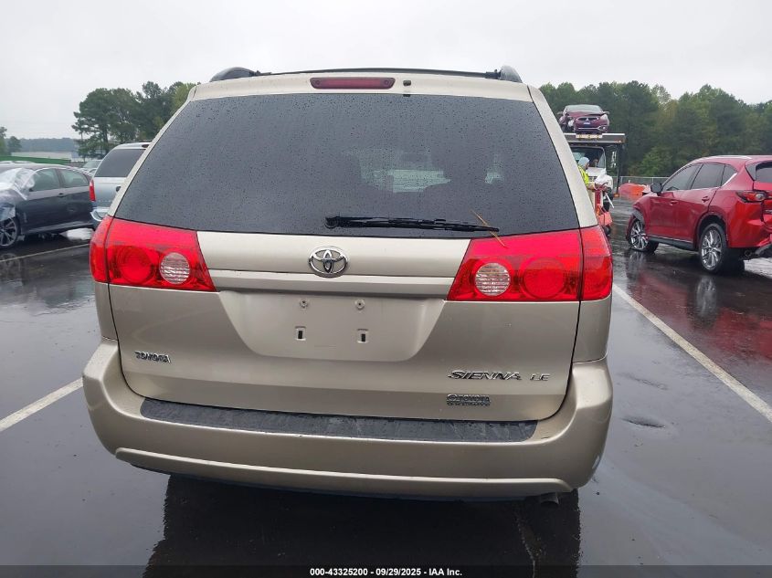 2009 Toyota Sienna Le VIN: 5TDZK23C69S274381 Lot: 43325200