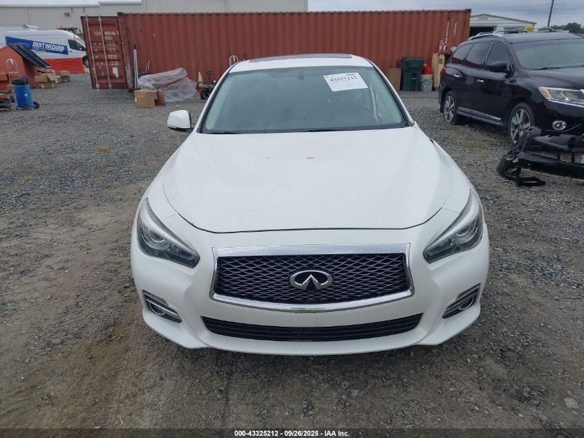 2016 Infiniti Q50 3.0T Premium VIN: JN1EV7AP2GM302102 Lot: 43325212