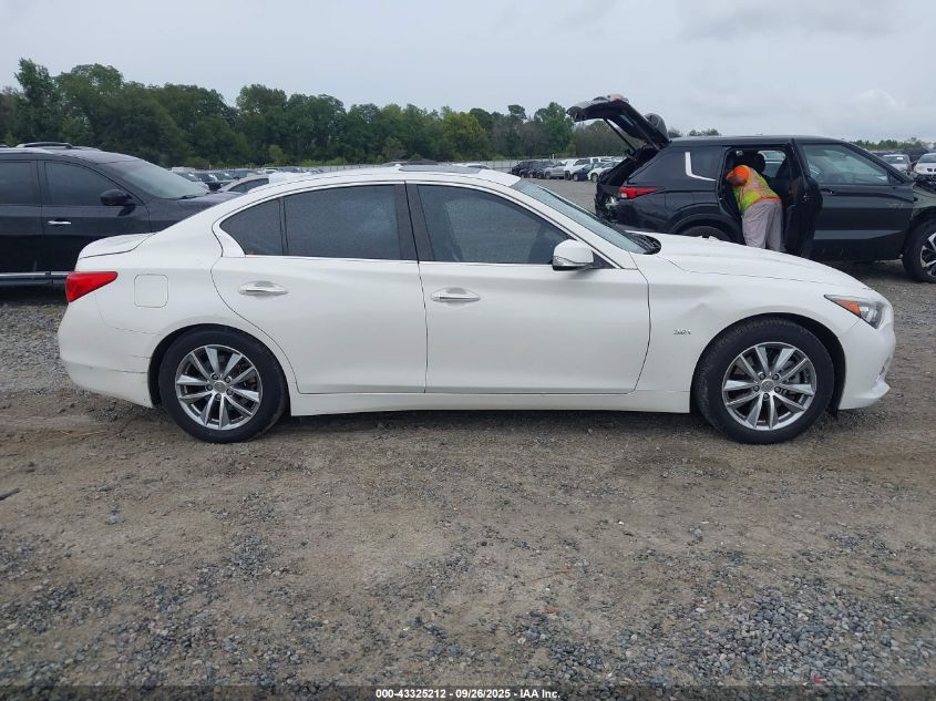 2016 Infiniti Q50 3.0T Premium VIN: JN1EV7AP2GM302102 Lot: 43325212