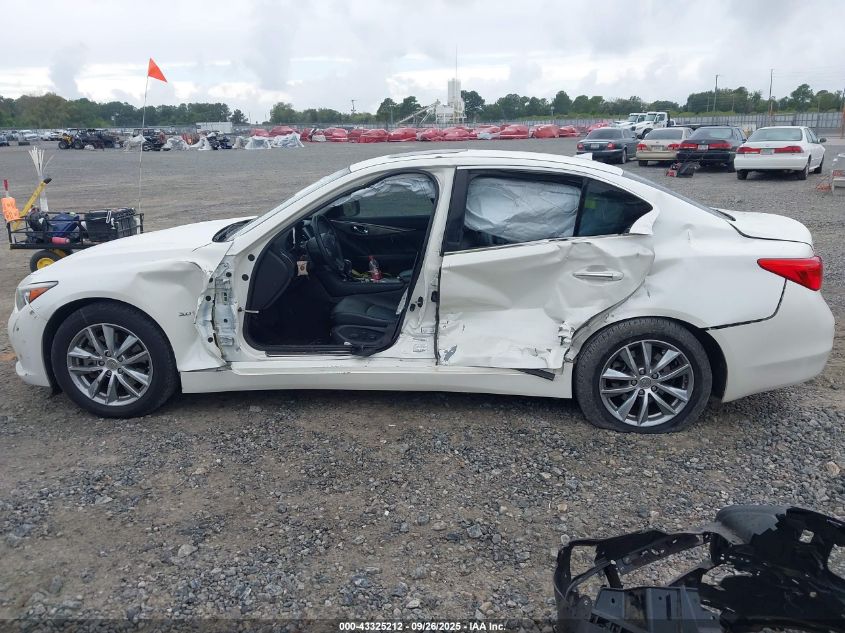 2016 Infiniti Q50 3.0T Premium VIN: JN1EV7AP2GM302102 Lot: 43325212