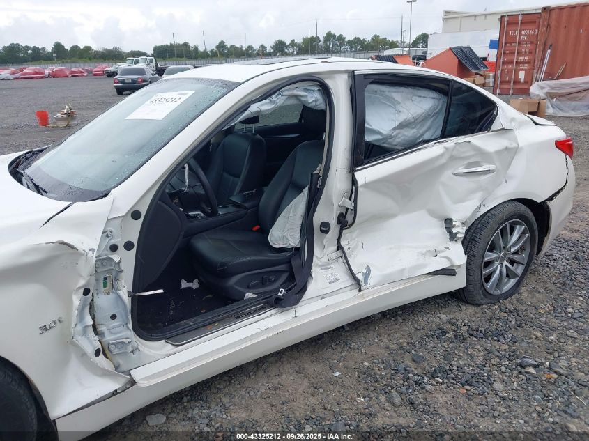 2016 Infiniti Q50 3.0T Premium VIN: JN1EV7AP2GM302102 Lot: 43325212