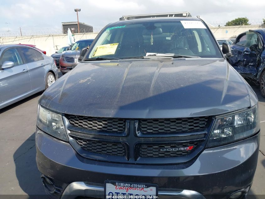 2018 Dodge Journey Crossroad VIN: 3C4PDCGG8JT527845 Lot: 43325223