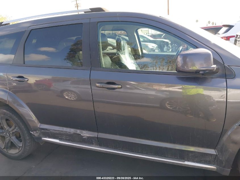 2018 Dodge Journey Crossroad VIN: 3C4PDCGG8JT527845 Lot: 43325223