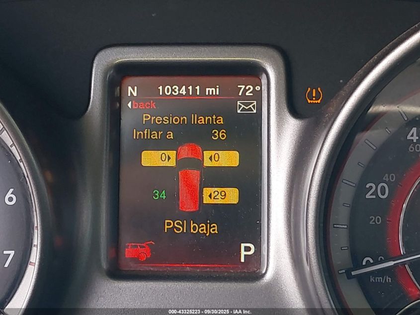 2018 Dodge Journey Crossroad VIN: 3C4PDCGG8JT527845 Lot: 43325223