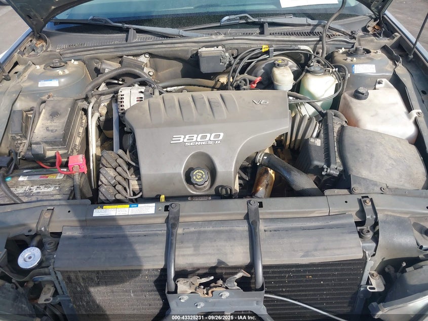 2001 Buick Park Avenue VIN: 1G4CW54K314291720 Lot: 43325231