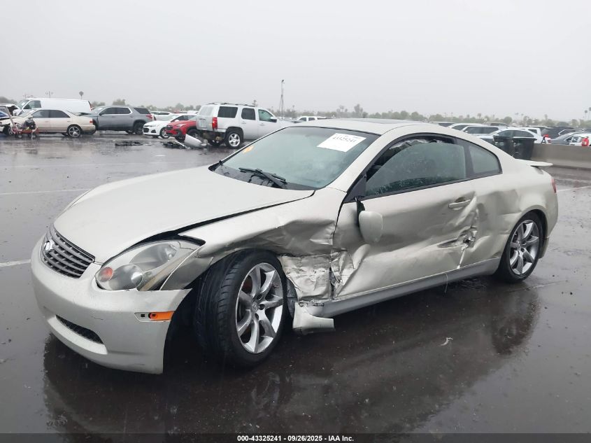2005 Infiniti G35 VIN: JNKCV54E35M405446 Lot: 43325241