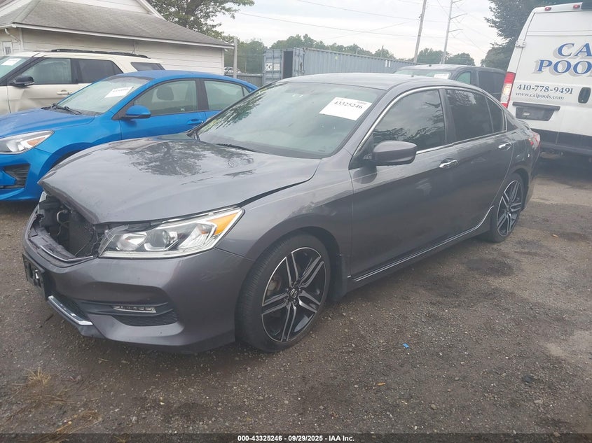 1HGCR2F59GA040360 2016 HONDA ACCORD photo no. 2