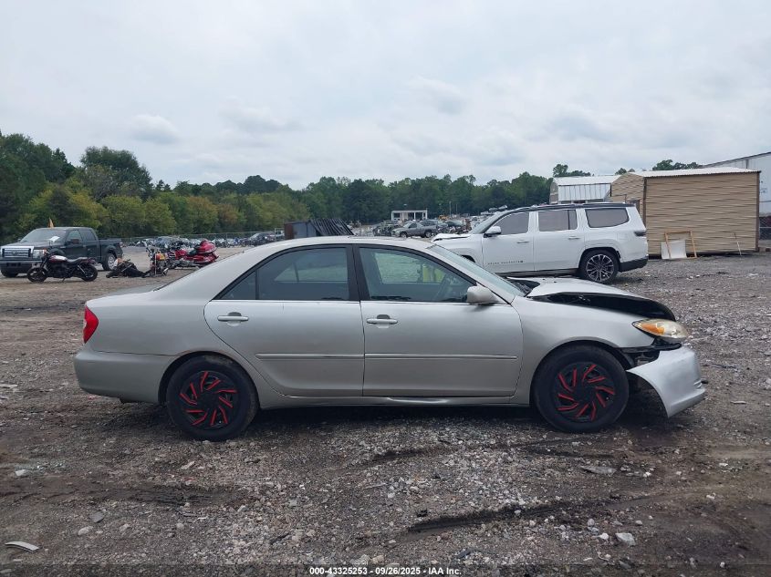 2004 Toyota Camry Se VIN: 4T1BE32K84U843903 Lot: 43325253