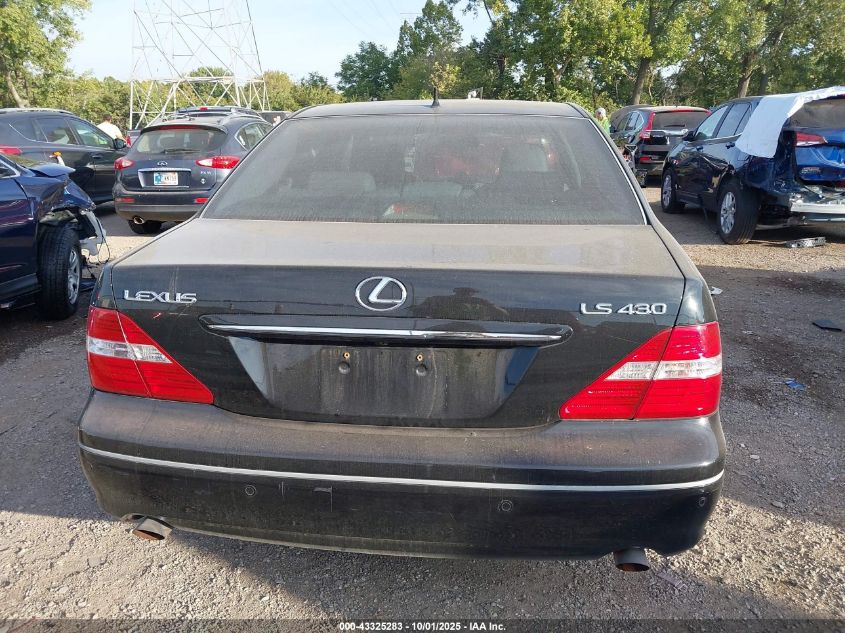 2004 Lexus Ls 430 VIN: JTHBN36F840163619 Lot: 43325283