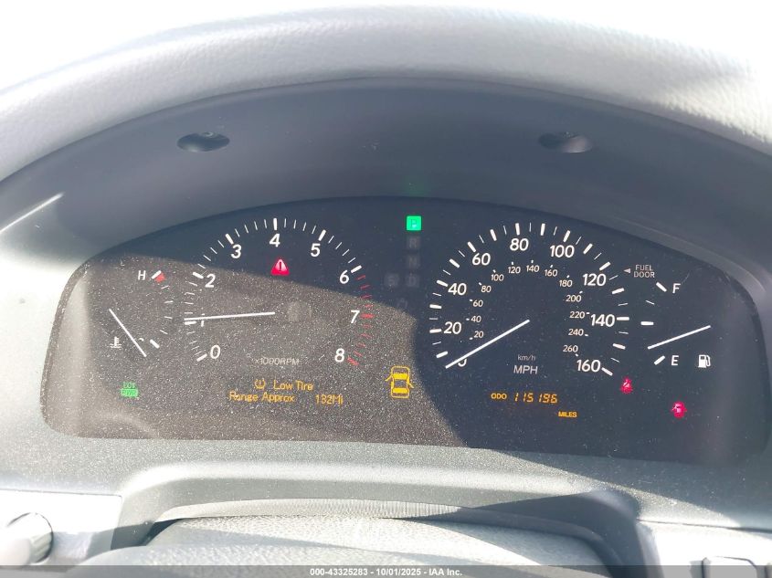 2004 Lexus Ls 430 VIN: JTHBN36F840163619 Lot: 43325283