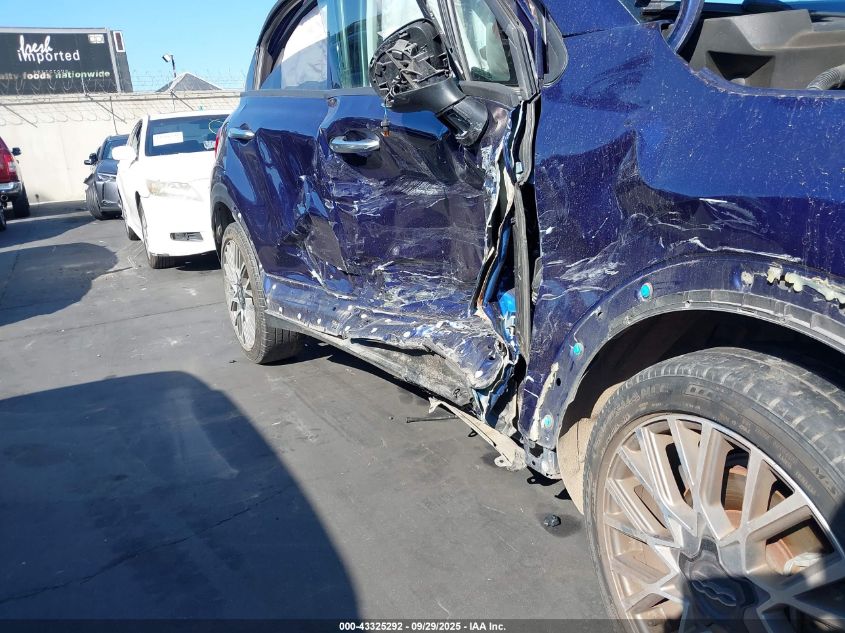 2016 Fiat 500X Trekking VIN: ZFBCFXCT5GP347418 Lot: 43325292