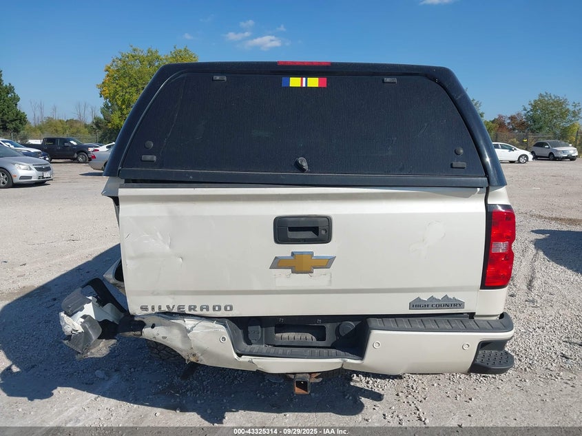 2015 CHEVROLET SILVERADO 1500 HIGH COUNTRY - 3GCUKTEC3FG282395