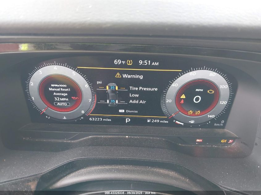 2022 NISSAN PATHFINDER PLATINUM 4WD - 5N1DR3DJ5NC262304