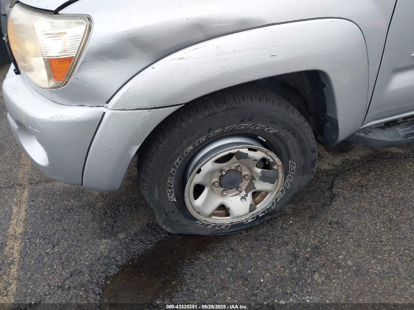 2007 Toyota Tacoma Base V6 VIN: 5TEMU52N97Z402962 Lot: 43325351