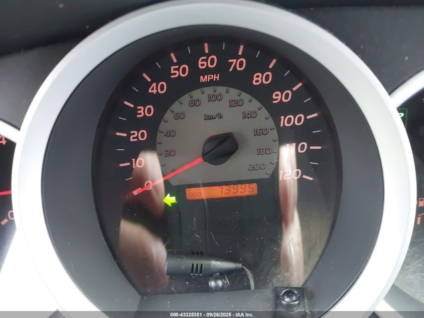 2007 Toyota Tacoma Base V6 VIN: 5TEMU52N97Z402962 Lot: 43325351