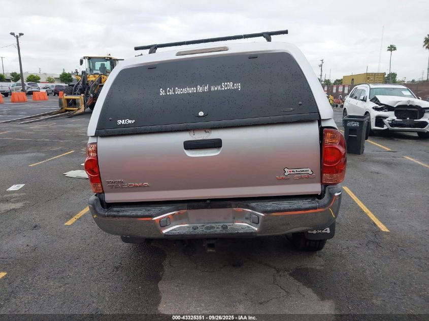 2007 Toyota Tacoma Base V6 VIN: 5TEMU52N97Z402962 Lot: 43325351