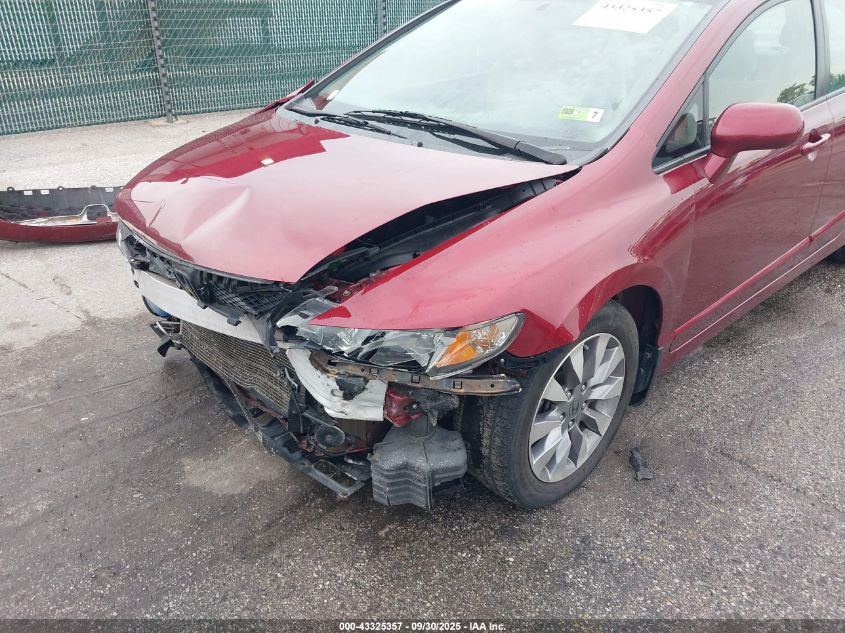 2009 Honda Civic Ex VIN: 19XFA16859E008027 Lot: 43325357