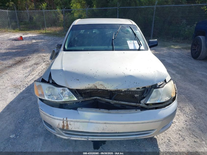 2001 Toyota Avalon Xl VIN: 4T1BF28B91U184563 Lot: 43325365