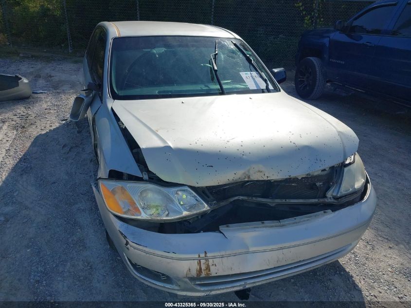 2001 Toyota Avalon Xl VIN: 4T1BF28B91U184563 Lot: 43325365