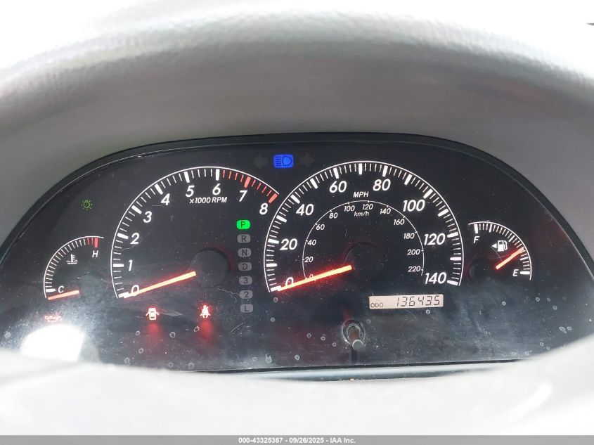 2005 Toyota Camry Xle VIN: 4T1BE30K55U401715 Lot: 43325367