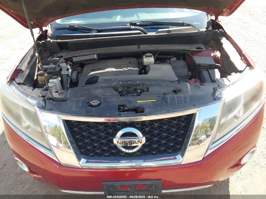 2013 Nissan Pathfinder Sv VIN: 5N1AR2MM6DC631838 Lot: 43325393