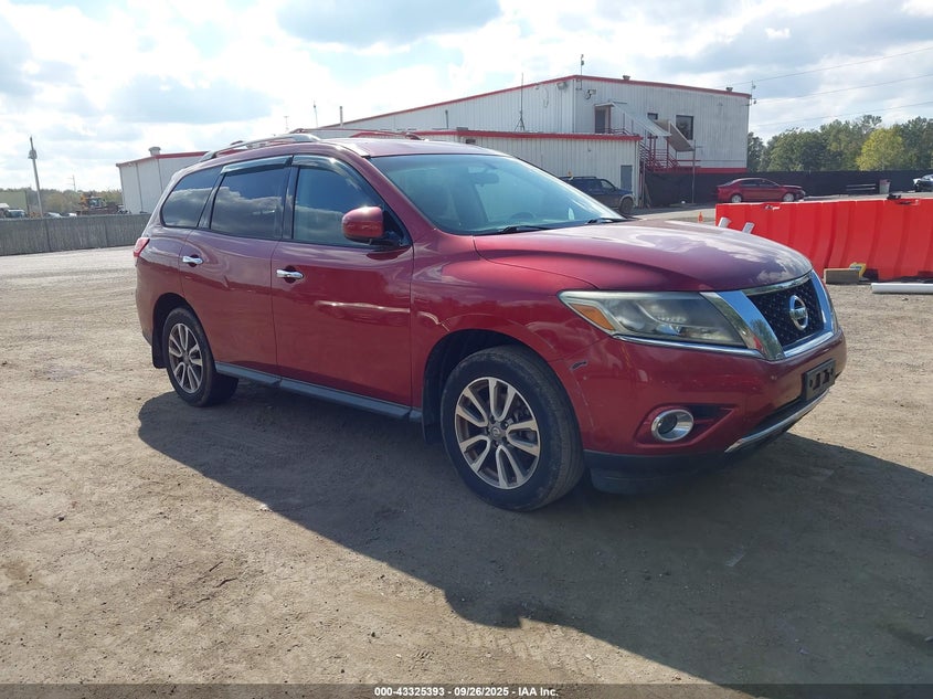 5N1AR2MM6DC631838 2013 Nissan Pathfinder Sv auction photo 1