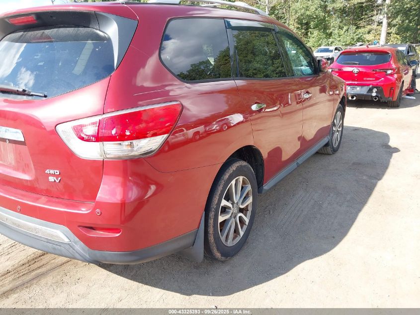 2013 Nissan Pathfinder Sv VIN: 5N1AR2MM6DC631838 Lot: 43325393