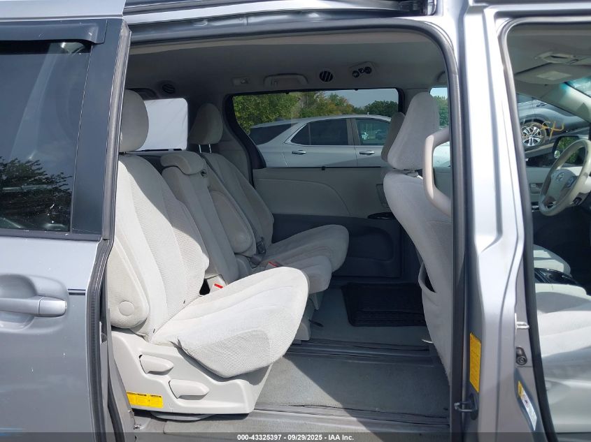 2011 Toyota Sienna Le V6 VIN: 5TDKK3DC5BS005977 Lot: 43325397