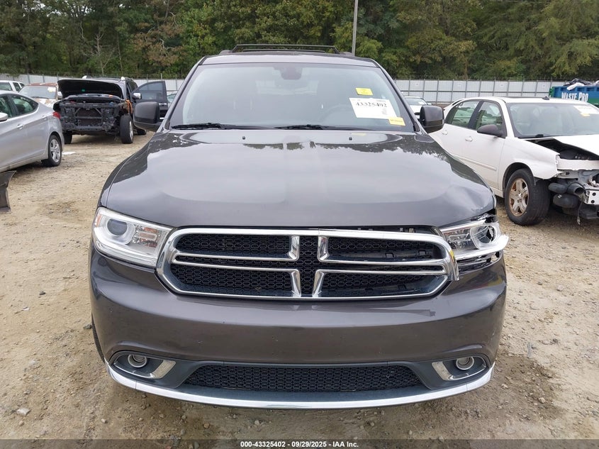 2017 Dodge Durango Sxt Awd VIN: 1C4RDJAG4HC878912 Lot: 43325402