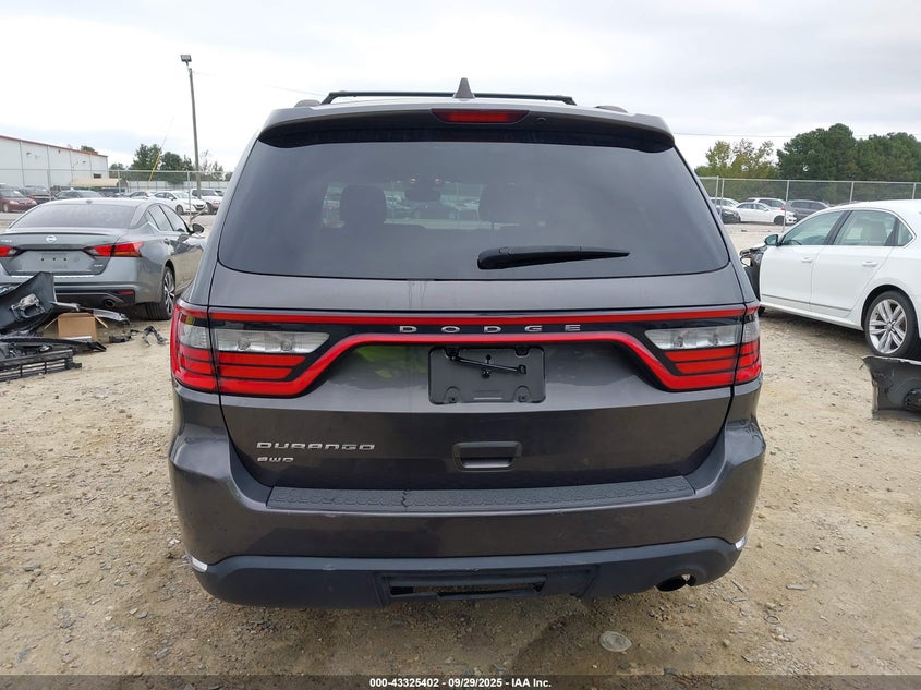 2017 Dodge Durango Sxt Awd VIN: 1C4RDJAG4HC878912 Lot: 43325402