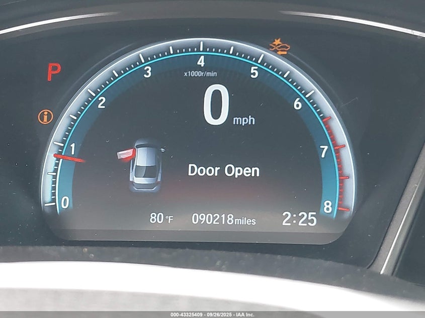 2016 HONDA CIVIC TOURING - 2HGFC1F91GH650296