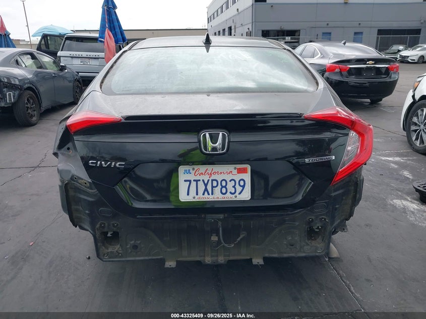 2016 HONDA CIVIC TOURING - 2HGFC1F91GH650296