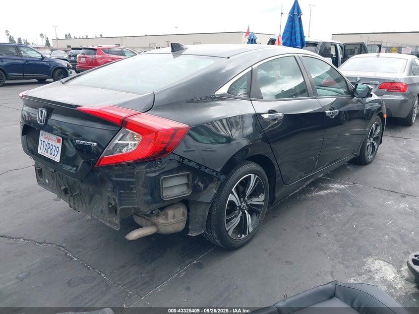 2016 HONDA CIVIC TOURING - 2HGFC1F91GH650296