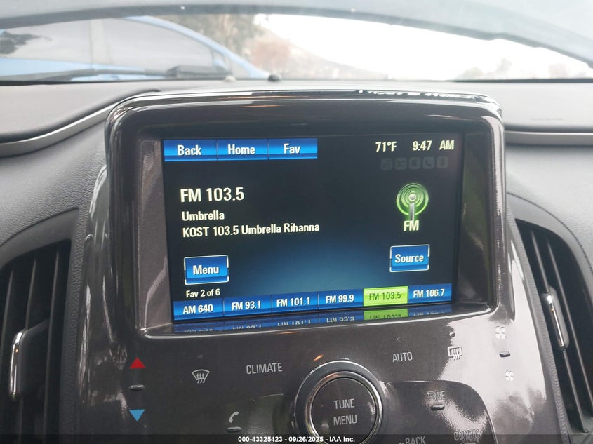 2014 CHEVROLET VOLT 1G1RE6E45EU167244